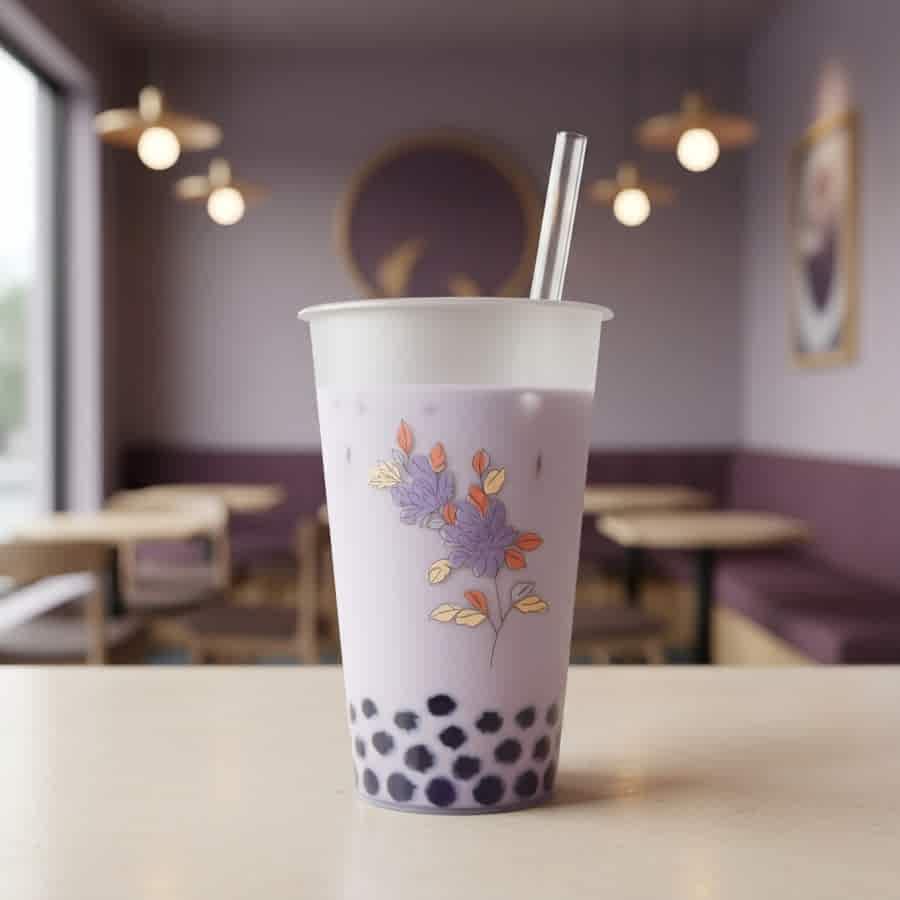 Пластиковые стаканы для бабл ти