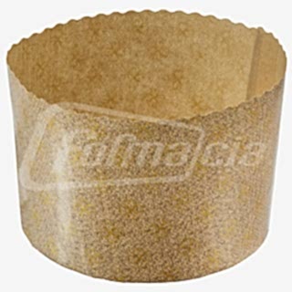 CP134-95R Форма бумажная для выпечки куличей 500 г (d134, h95)