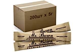 SUGAR05-TR-R Порционный сахар тростниковый 5 гр.