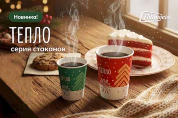 Сезонная новинка - серия стаканов «Тепло»