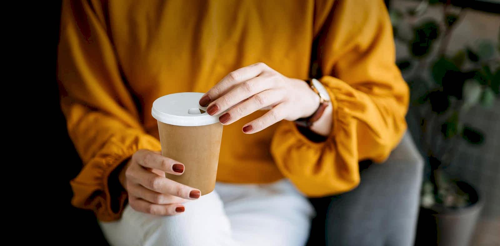 Бумажные крышки для стаканов