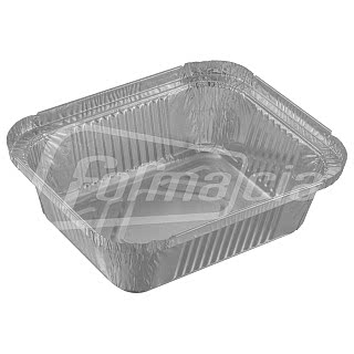 R28L Контейнер алюминиевый одноразовый Верх 144x119 Низ 109x84 h 40