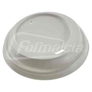 CH-90-A Крышка для стаканов d 90 мм белая, без клапана