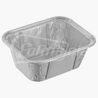 R136G Контейнер алюминиевый одноразовый Верх 114x89 Низ 84x59  h 42