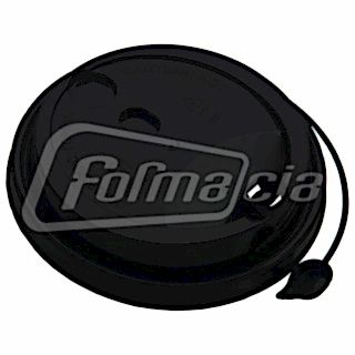 CH-90UB-K Крышка универсальная для стаканов d 90 мм, черная, флип-топ