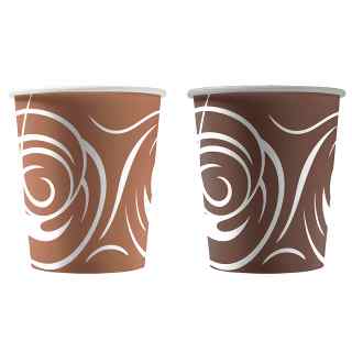 HB80-280v-050000 Бумажный стакан 250 мл, Крема