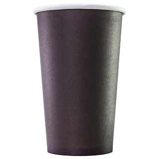 HB90-530-0574 Бумажный стакан 400 мл, черный