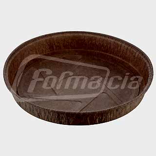 C200-25P Форма бумажная одноразовая (D218,d198,h25) коричневая