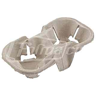 CUPH-N2 Держатель для стаканов Cup Holder (кап-холдер) НАТУР для стаканов более 140 мл на 2 шт.