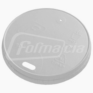 PLO-90-W2 Крышка бумажная для стаканов d 90 мм, без клапана