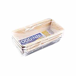 RP165LB-3FDN Формы бумажные одноразовые ламинированн для выпечки «Кекс» 3 шт., 190х100х45 мм, 550 мл