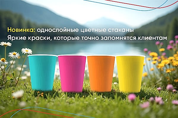 Новинка от Формации - ЦВЕТНЫЕ стаканы!
