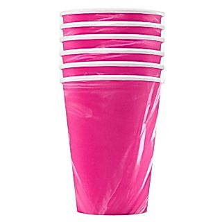 HB90-430-6-050000 Набор бумажных стаканов 300 мл, розовый, 6 шт.