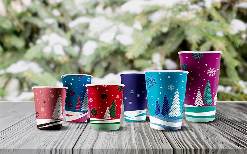 Стаканчики «Зимний лес» из новой лимитированной серии уже в продаже!