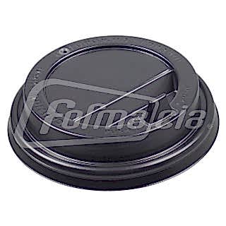 CH-80FB-A Крышка для стаканов d 80 мм черная с клапаном