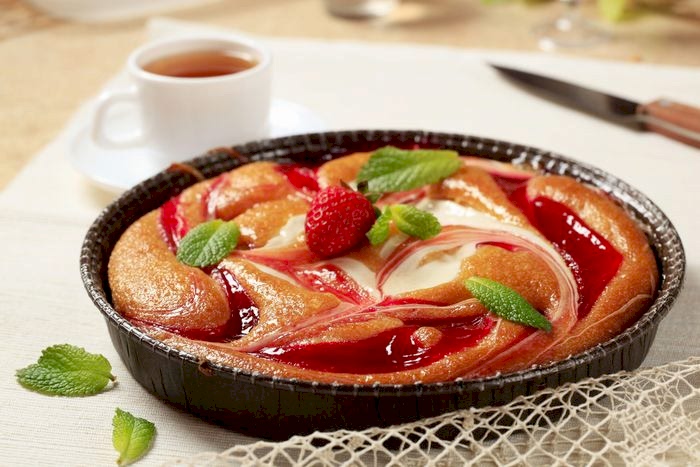 Ламинированная бумажная круглая форма для выпечки