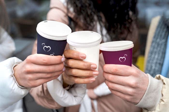 Бумажные крышки для стаканов