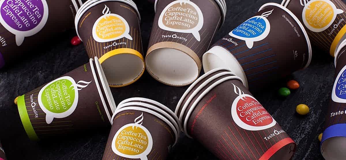 Одноразовые бумажные стаканы Taste Quality